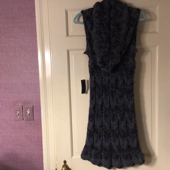 Stile Benetton Black and Grey Sweater Dress - Picture 1 of 7